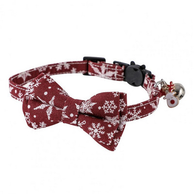 Vastupidav lemmiklooma kaelarihm eemaldatav vibu kass koerale lemmiklooma jõulukaelarihm, mitte tuhmuv kelluke ripats Lemmiklooma jõulukaelarihm kassitarbed