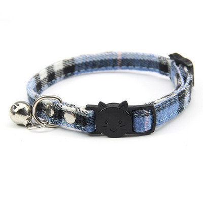 Personalizirane ogrlice s kopčom za mačke za pse Lagano ružičasto Izdržljiva ogrlica za mačke za kućne ljubimce Pamučna meka ogrlica za mačke Dodaci za povodac