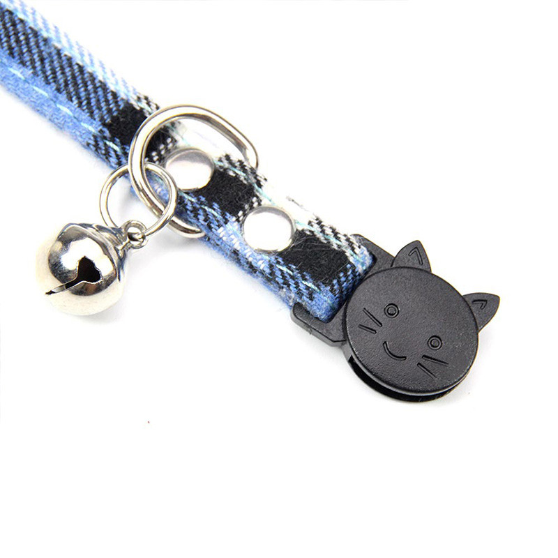 Personalizirane ogrlice s kopčom za mačke za pse Lagano ružičasto Izdržljiva ogrlica za mačke za kućne ljubimce Pamučna meka ogrlica za mačke Dodaci za povodac