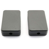 Električna razvodna kutija 4PCS električna plastična crna vodootporna razvodna kutija 2,16X1,38X0,59 inča (55X35x15mm)