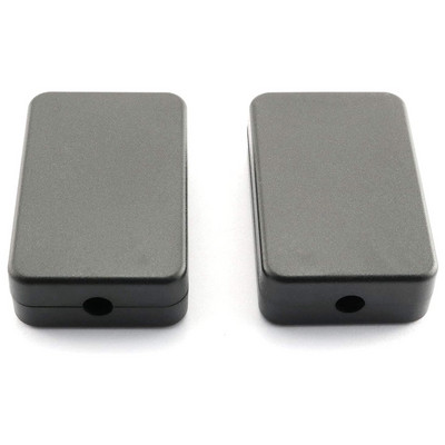Električna razvodna kutija 4PCS električna plastična crna vodootporna razvodna kutija 2,16X1,38X0,59 inča (55X35x15mm)