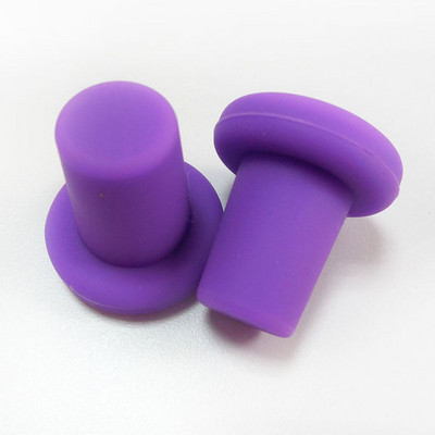 6 цвята запушалка за бутилки Капачки за бутилки Запушалка за вино Семеен бар Инструменти за консервиране Силикон Творчески дизайн Безопасен и здрав