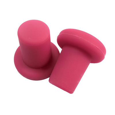 6 цвята запушалка за бутилки Капачки за бутилки Запушалка за вино Семеен бар Инструменти за консервиране Силикон Творчески дизайн Безопасен и здрав