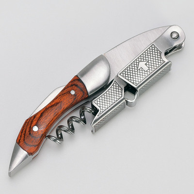 Padavėjai kamščiatraukis, profesionalus „viskas viename“ vyno atidarytuvas, butelių alaus kamštelių atidarytuvas su folijos pjaustytuvu. Mėgstamas someljė pasirinkimas