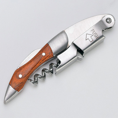 Padavėjai kamščiatraukis, profesionalus „viskas viename“ vyno atidarytuvas, butelių alaus kamštelių atidarytuvas su folijos pjaustytuvu. Mėgstamas someljė pasirinkimas