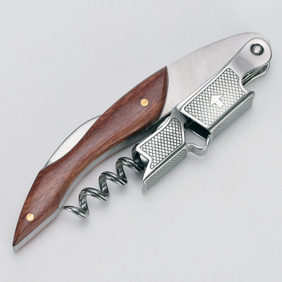 Padavėjai kamščiatraukis, profesionalus „viskas viename“ vyno atidarytuvas, butelių alaus kamštelių atidarytuvas su folijos pjaustytuvu. Mėgstamas someljė pasirinkimas