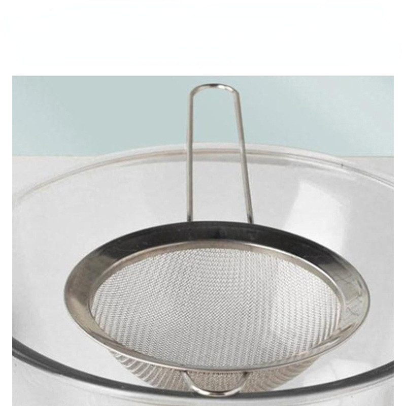 Smulkaus tinklelio nerūdijančio plieno kūginis koštuvas kokteilių juostos koštuvas Aukščiausios kokybės tinklinis kokteilių kūgio sietelis