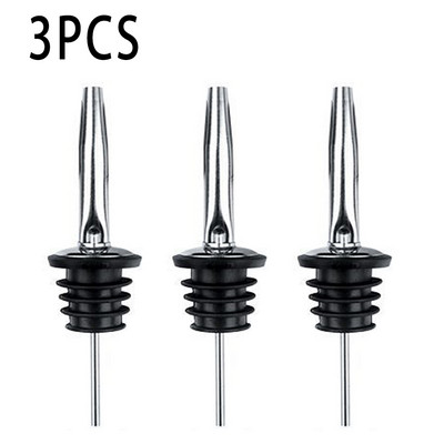 1/2/3 vnt nerūdijančio plieno gėrimų vyno kokteilių pylimo dozatorius Alkoholio kiekybinio gėrimo pilstymo prietaisas namų baro priedai