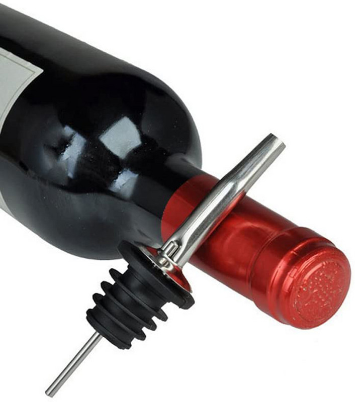 1/2/3 vnt nerūdijančio plieno gėrimų vyno kokteilių pylimo dozatorius Alkoholio kiekybinio gėrimo pilstymo prietaisas namų baro priedai