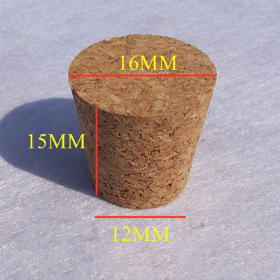 Конична стъклена запушалка за домашно варено вино Бутилка за бира Бутилка за пудинг Дъбов корк Контейнер за пудинг Дървена капачка Капачка за капаци 8-50 мм Пазител на капачки за бутилки