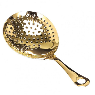Julep Bar Strainer Цедка за коктейли от неръждаема стомана 304 Spoon Bar Sprung Cocktail Shaker Fast Drain Julep Strainer Bar Tools