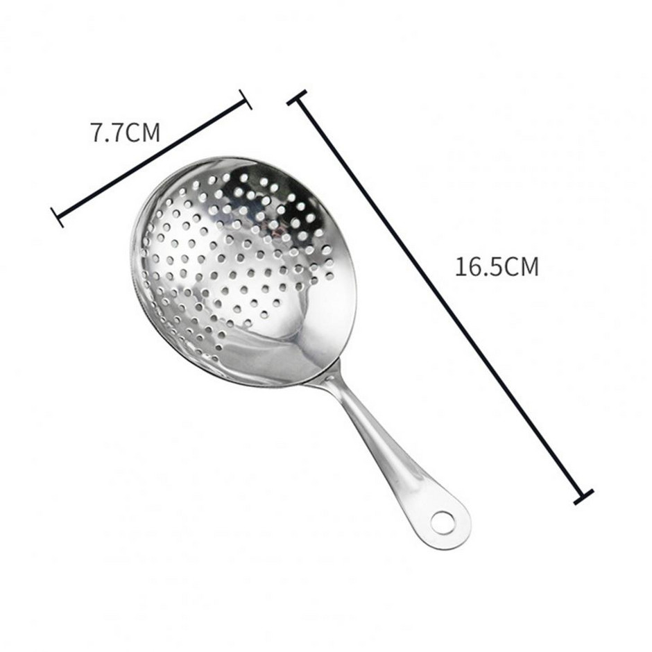 NEW Julep Bar Strainer 304 Stainless Steel Cocktail Strainer Spoon Bar  Sprung Cocktail Shaker Fast Drain