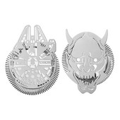 Цедка за коктейли Цедка Hawthorne с Ghost/Star Ship от неръждаема стомана