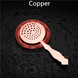 Baro kokteilių sietelis 304 nerūdijančio plieno kokteilių sietelis, puikiai tinkantis smulkaus tinklelio sulčių sietelio dalelėms pašalinti