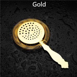 Baro kokteilių sietelis 304 nerūdijančio plieno kokteilių sietelis, puikiai tinkantis smulkaus tinklelio sulčių sietelio dalelėms pašalinti