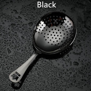 Baro kokteilių sietelis 304 nerūdijančio plieno kokteilių sietelis, puikiai tinkantis smulkaus tinklelio sulčių sietelio dalelėms pašalinti