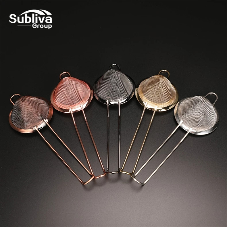 Karšta, naudinga nerūdijančio plieno kokteilių plaktuvo juosta ledo sietelis, viela, mišrių gėrimų barmeno profesionalūs įrankių juostos priedai