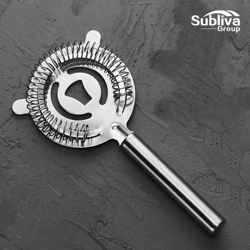 Karšta, naudinga nerūdijančio plieno kokteilių plaktuvo juosta ledo sietelis, viela, mišrių gėrimų barmeno profesionalūs įrankių juostos priedai