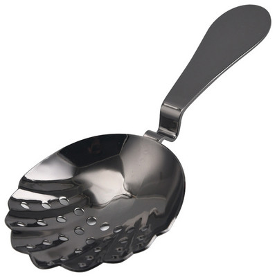 НОВО Julep Bar Strainer 304 Цедка за коктейли от неръждаема стомана Spoon Bar Sprung Cocktail Shaker Fast Drain Julep Strainer Bar Tool