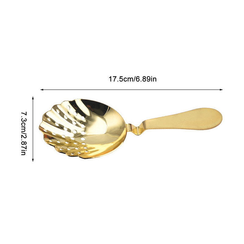 НОВО Julep Bar Strainer 304 Цедка за коктейли от неръждаема стомана Spoon Bar Sprung Cocktail Shaker Fast Drain Julep Strainer Bar Tool