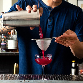 Цедка за коктейли за барове Страхотно за премахване на парченца от сок Julep Цедка за барове