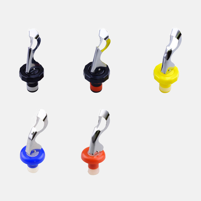 Aparate de etanșare cu vid Dop pentru sticle de vin din silicon Bere Capace pentru băuturi Accesorii pentru bar fără scurgeri Ustensile de bucătărie pentru bar de acasă