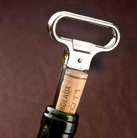 Черна умствена отварачка за бутилки вино Пластмасова дръжка Тирбушон с натиск Отварачка за червено вино Бар Кухненски аксесоари Инструменти