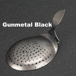 Mâner îndoit Julep Strainer Bar Filter pentru Cocktail Drink Barman Tool