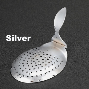Mâner îndoit Julep Strainer Bar Filter pentru Cocktail Drink Barman Tool