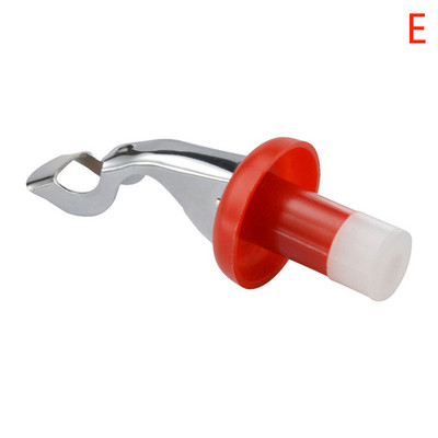 1/6 бр. Силиконова капачка за бутилка бира Повторно използване Практична цветна без течове за вино Бутилка за бира Напитка Новост Уплътнител Капак за тапа