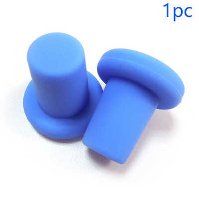 1/6 бр. Силиконова капачка за бутилка бира Повторно използване Практична цветна без течове за вино Бутилка за бира Напитка Новост Уплътнител Капак за тапа