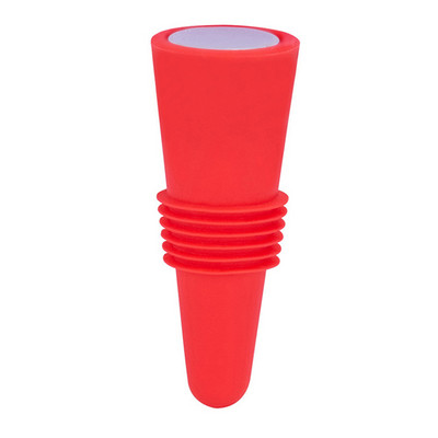 1/6 бр. Силиконова капачка за бутилка бира Повторно използване Практична цветна без течове за вино Бутилка за бира Напитка Новост Уплътнител Капак за тапа