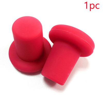 1/6 бр. Силиконова капачка за бутилка бира Повторно използване Практична цветна без течове за вино Бутилка за бира Напитка Новост Уплътнител Капак за тапа