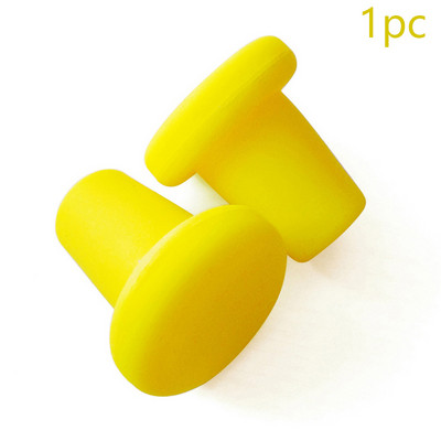 1/6 бр. Силиконова капачка за бутилка бира Повторно използване Практична цветна без течове за вино Бутилка за бира Напитка Новост Уплътнител Капак за тапа