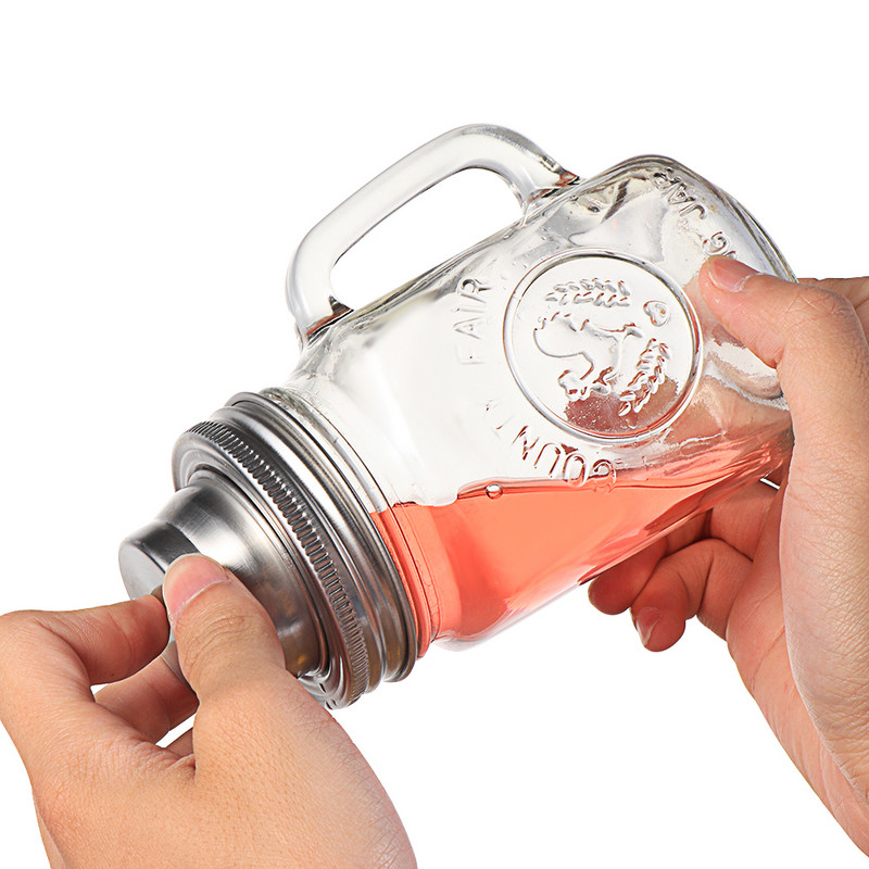 1 pakuotės nerūdijančio plieno konservų dangteliai Įprasti Mason stiklainių plaktuvų dangteliai Pipirų kokteilių plaktuvai Viršutinis miltų sietelis Virtuvės namų aksesuaras