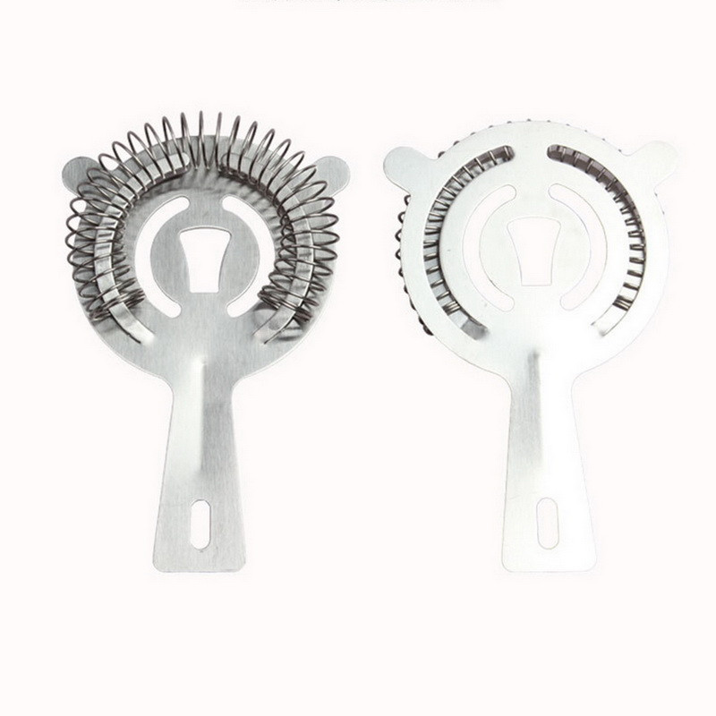 Прибори за хранене Коктейл Шейкър Филтър за лед Цедка Аксесоари за барове Инструменти за бара Джаджи Неръждаема стомана