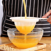 38/75/150 микрона Найлонова филтърна лъжица Кухня Соево мляко Кафе Кисело мляко Мрежест филтър Бар Цедки Филтър за варене на бира Инструменти Гевгири