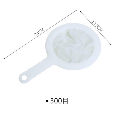 38/75/150 микрона Найлонова филтърна лъжица Кухня Соево мляко Кафе Кисело мляко Мрежест филтър Бар Цедки Филтър за варене на бира Инструменти Гевгири