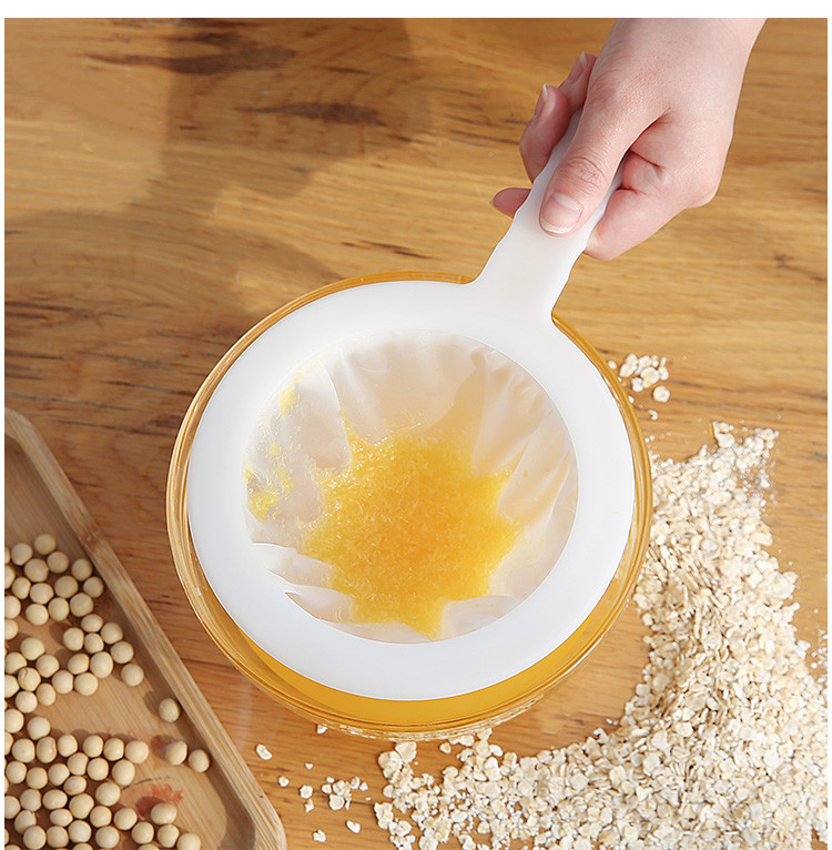 38/75/150 микрона Найлонова филтърна лъжица Кухня Соево мляко Кафе Кисело мляко Мрежест филтър Бар Цедки Филтър за варене на бира Инструменти Гевгири