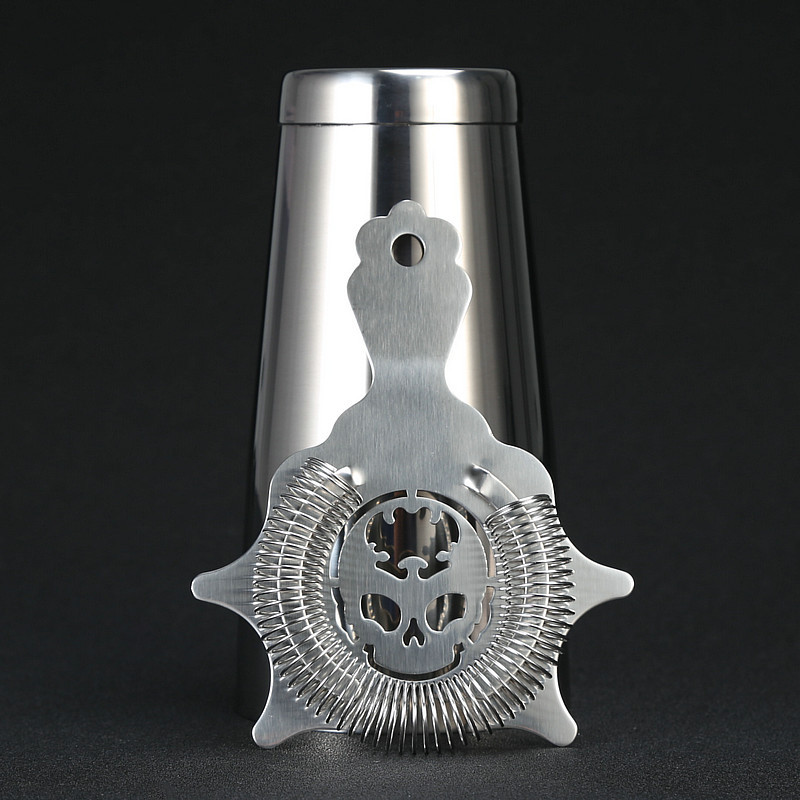 Filtru Cocktail Bar Placat cu cupru Placat cu aur Nouă strecurătoare pentru gheață Instrument pentru bar Argint/Cupru/Aur