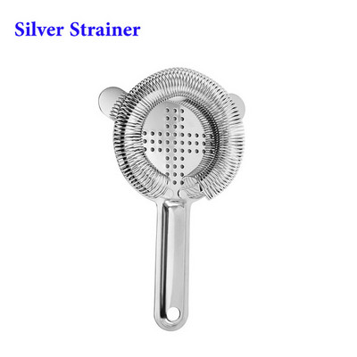 Julep Bar Коктейл Цедка 304 Неръждаема стомана Julep Цедка Барман Коктейл Шейкър Цедка за вино Лед Смесени барове