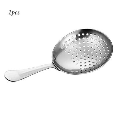 Julep Bar Коктейл Цедка 304 Неръждаема стомана Julep Цедка Барман Коктейл Шейкър Цедка за вино Лед Смесени барове