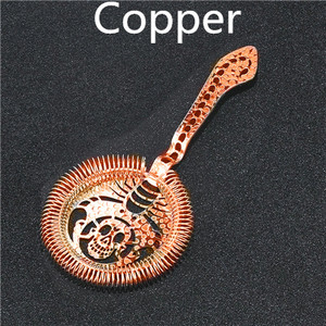 Hawthorn kokteiļu sietiņš nerūsējošā tērauda stieņa sietiņš Profesionāli bāra rīki Bārmeņa stieņa stieple jaukta dzēriena ledus sietiņš