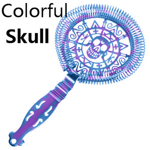 Hawthorn kokteiļu sietiņš nerūsējošā tērauda stieņa sietiņš Profesionāli bāra rīki Bārmeņa stieņa stieple jaukta dzēriena ledus sietiņš