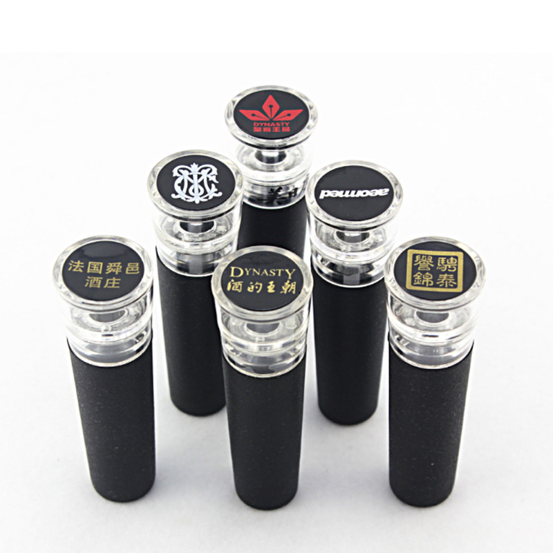 Коледна запушалка за бутилка вино Въздушна помпа Консерватор за вино Вакуумно запечатана запушалка Запушалка за бутилка Аксесоари за вино Бар инструменти за Нова година