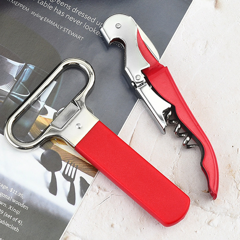 Vīna attaisāmais, divdakšu korķa izvilkšanas viesmīļi korķviļķa vīna korķa attaisāmais, alus pudeļu attaisāmais bārmeņiem un dāvanas