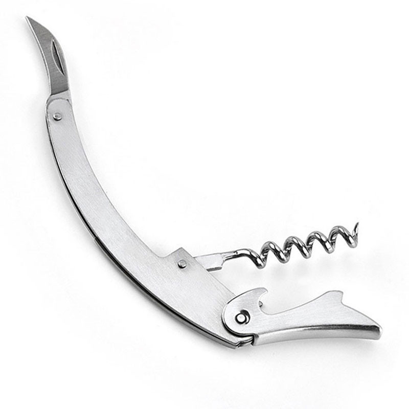 Profesionāli vīna korķviļķi daudzfunkcionāli pudeļu attaisāmie ar griezēju portatīvo skrūvējamu alus vīna attaisāmo dāvanu vīna cienītājiem