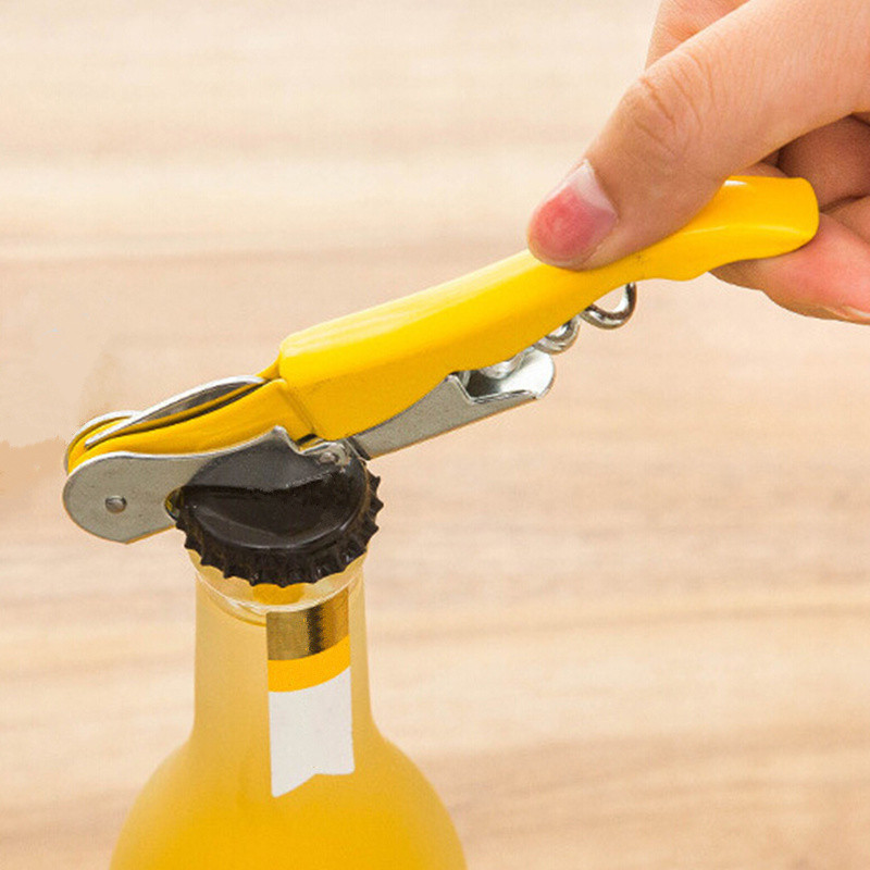 Тирбушони за вино Seahorse от неръждаема стомана Отварачки Многофункционална отварачка за капачки за вино Отварачка за бирени бутилки Инструменти за кухненски бар