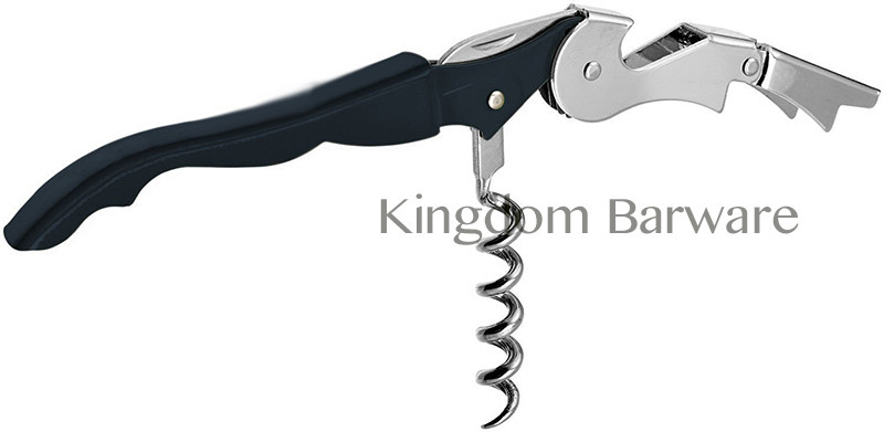 2 БР. Отварачка за бутилка вино от неръждаема стомана Тирбушон с пластмасова дръжка Аксесоари за вино