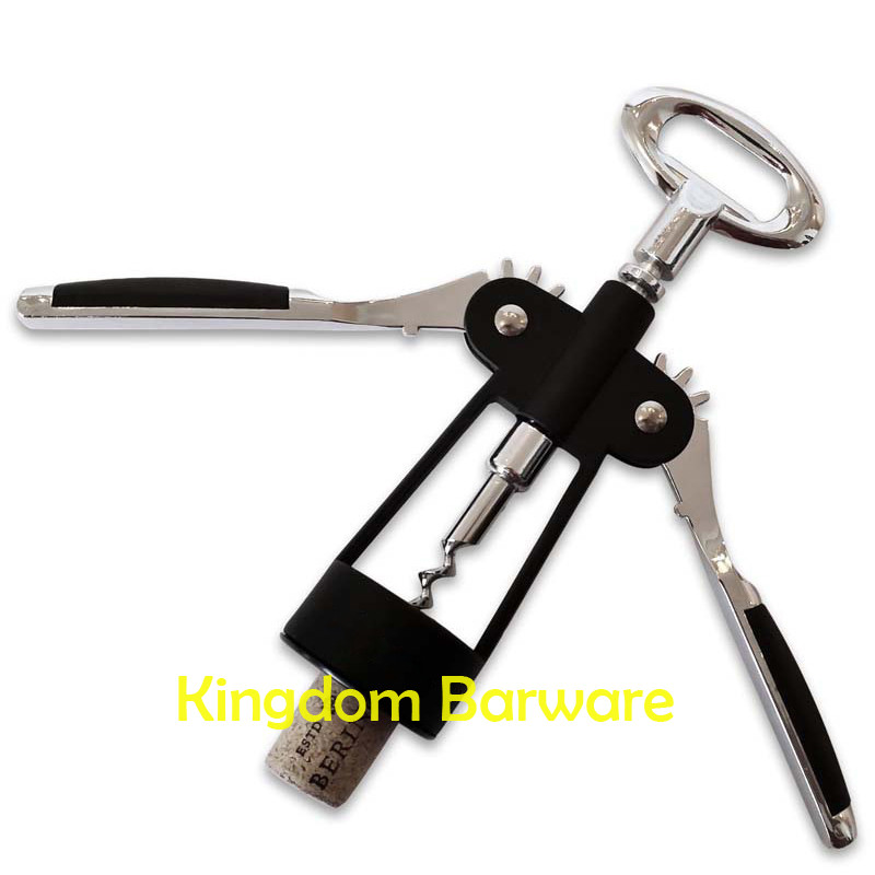 Отварачка за вино с тирбушон Wing - Аксесоари за вино от първокласен тирбушон за вино и отварачка за бутилки "всичко в едно"